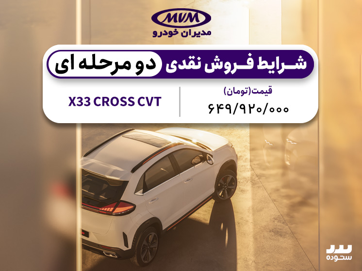 MVM X33 CROSS CVT